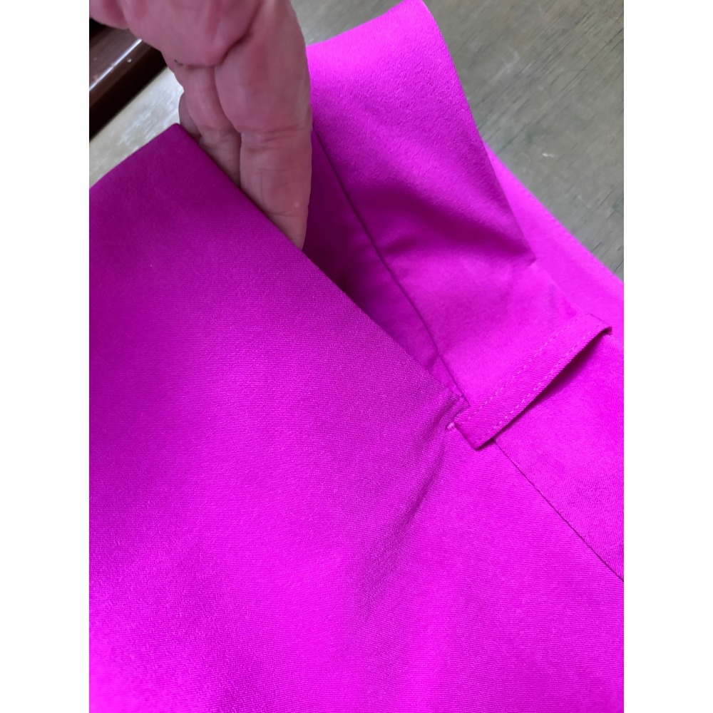 Worthington Womens Magenta Pink 2-Piece Pant Suit Blazer Slim Fit Trousers 2X - Picture 10 of 12